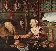 Lucas Cranach the Elder Die Bezahlung France oil painting artist